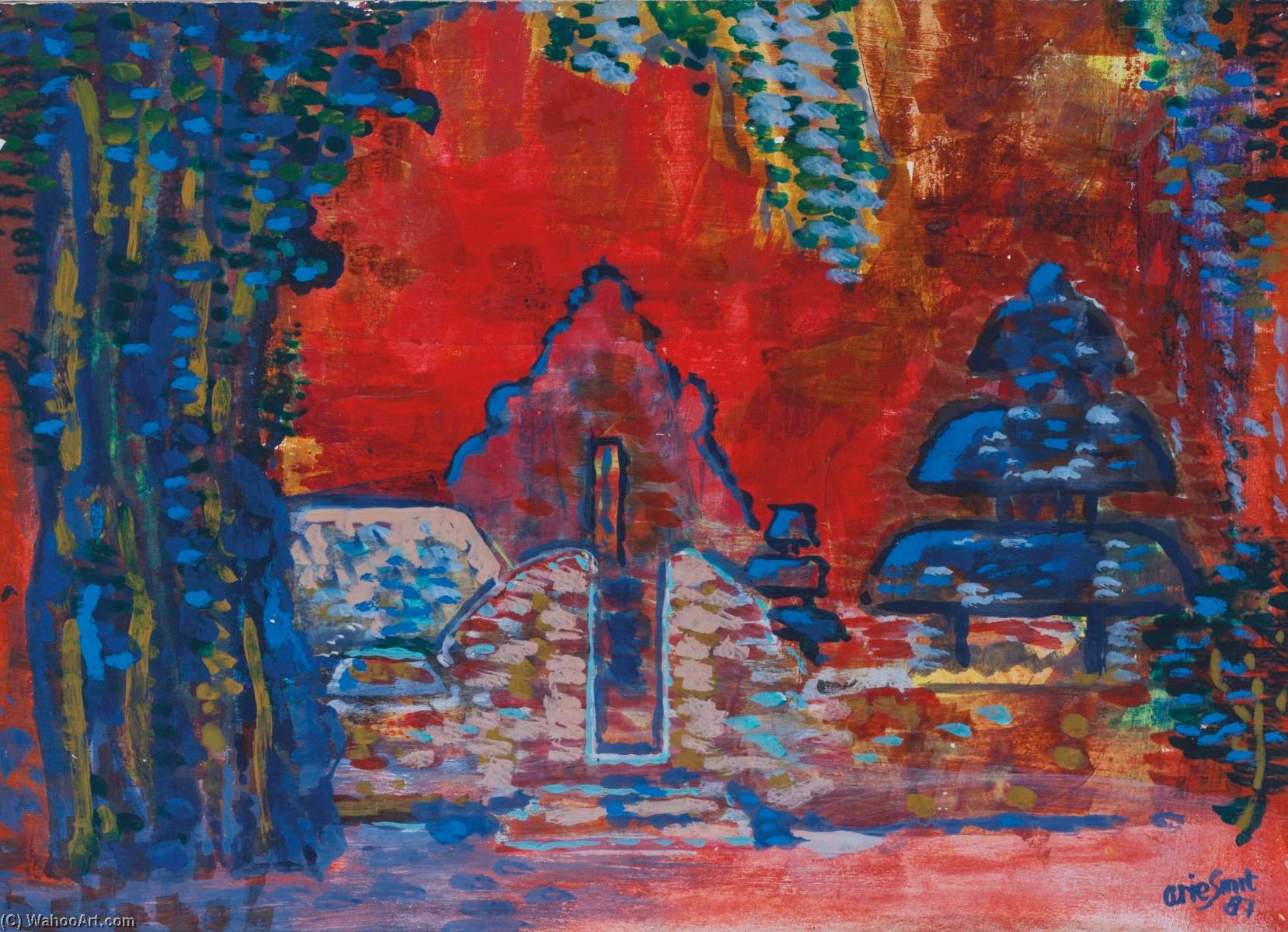 The Red Sky — Arie Smit