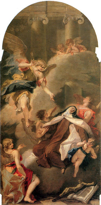 Ecstasy Of St Therese — Sebastiano Ricci