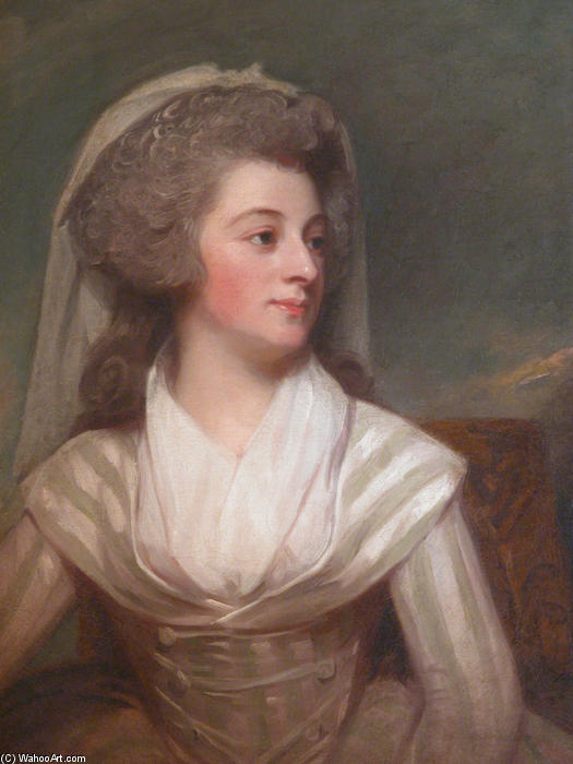 Lydia Henrietta Malortie, Mrs Henry Hoare — George Romney