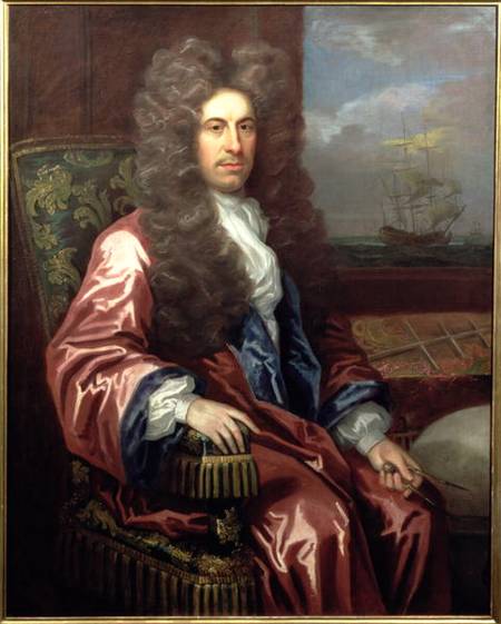 Portrait Of Charles Calvert — Johann Closterman