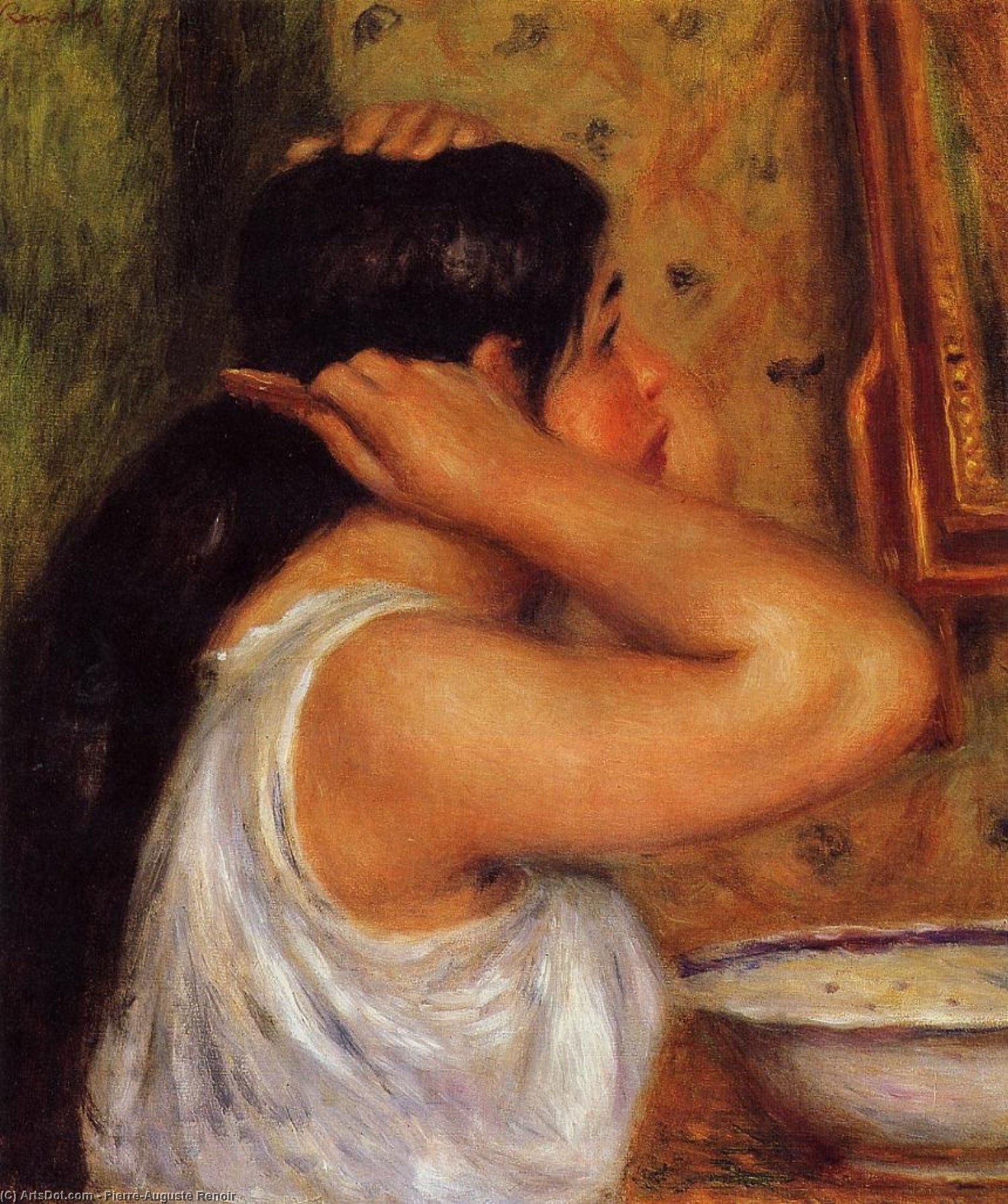 Тоалета – Жена Који Се Чврсто Уклапа — Pjer Ogist Renoar