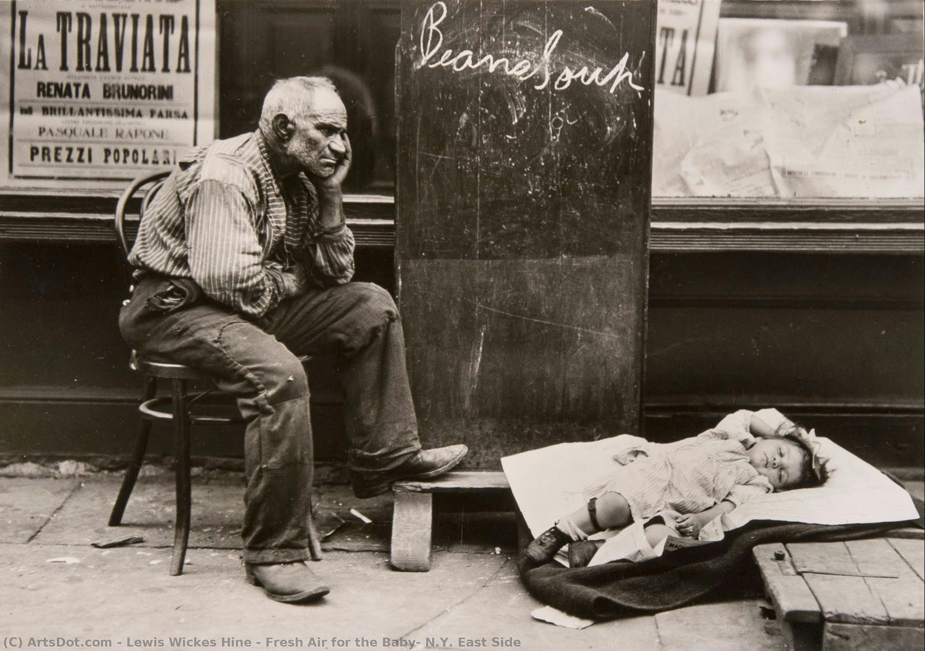 Fresh Air For The Baby, N.y. East Side — Luis Viks Hajni