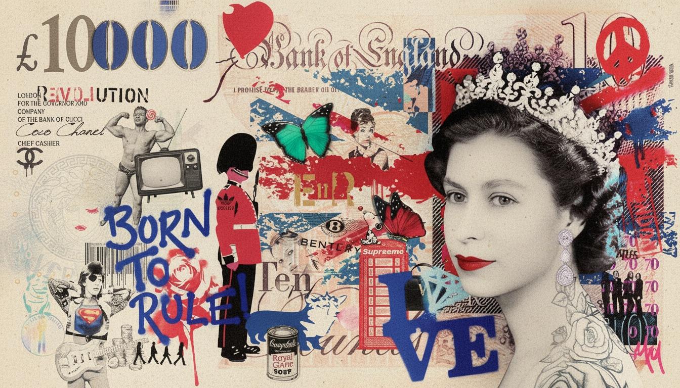 Sovereign Fragments: A Monumental Collage Of Royal Legacy And Urban Chaos — Élise Bonnet