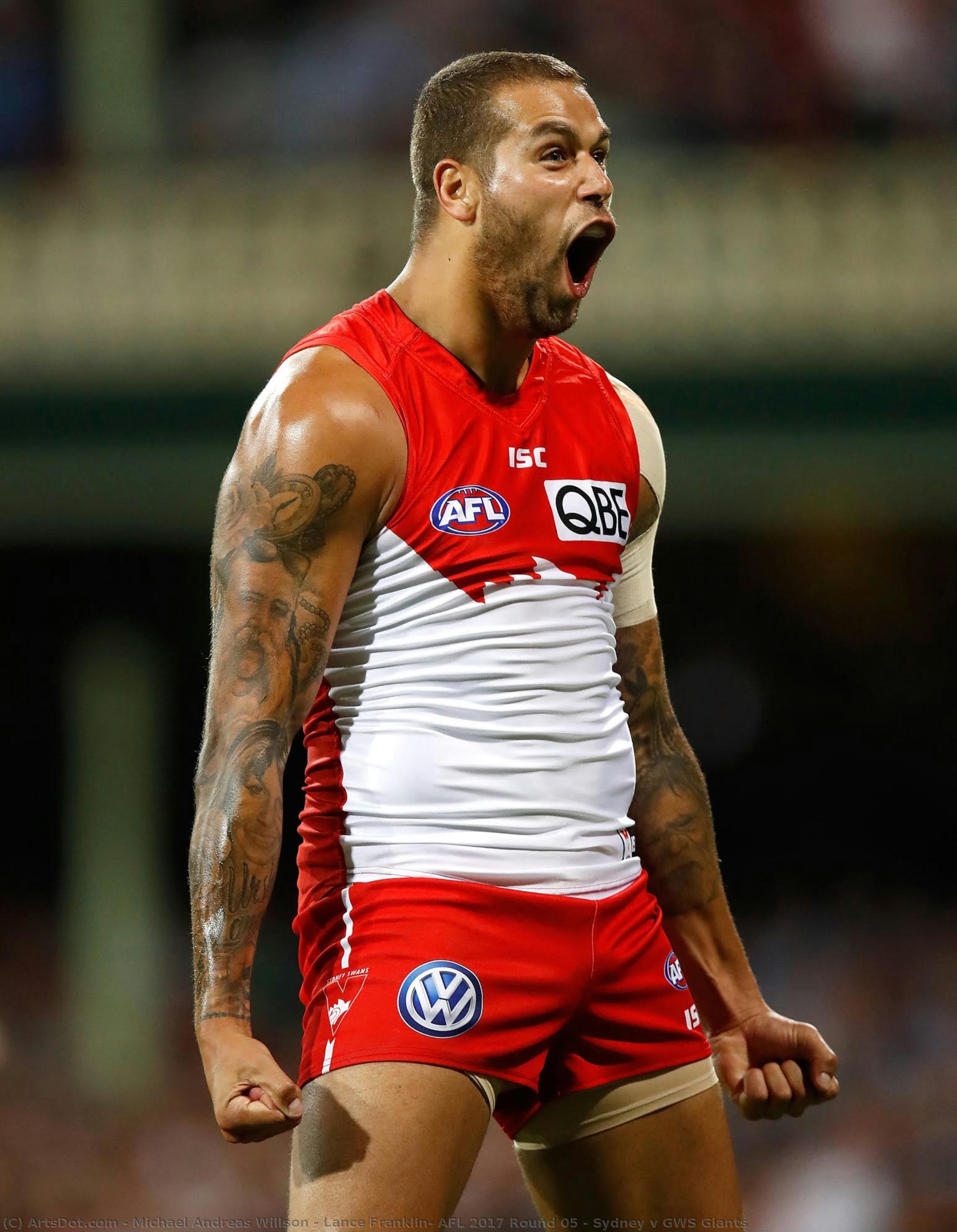 Lance Franklin, Afl 2017 Round 05 - Sydney V Gws Giants — Michael Andreas Willson