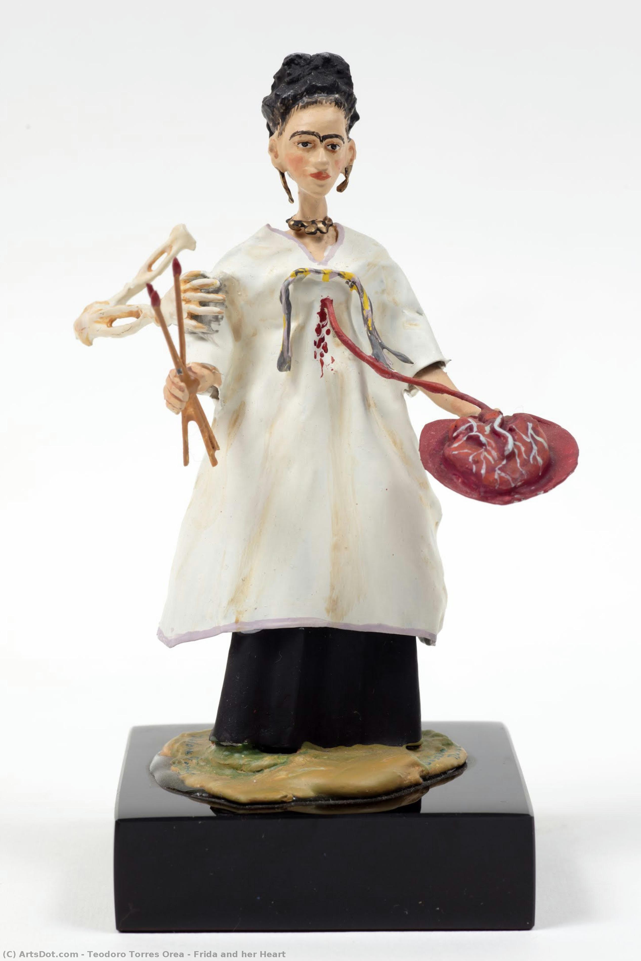 Frida And Her Heart — Teodoro Torres Orea