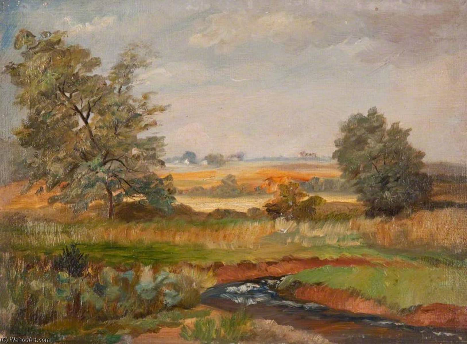 Mugdock Village From Waterworks, Milngavie — Robert Lillie