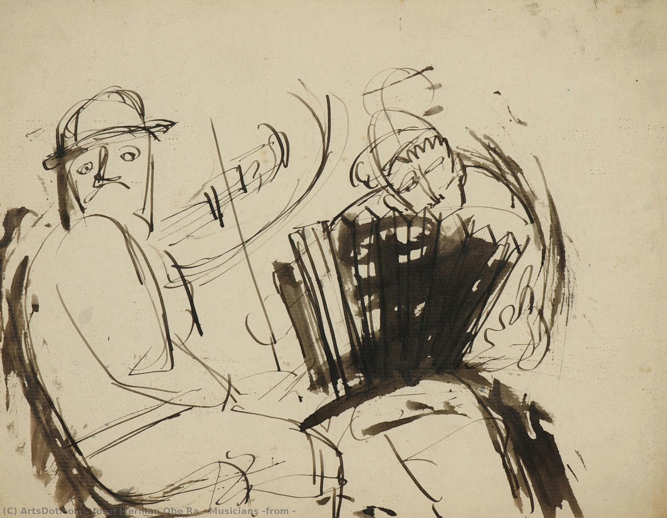 Musicians (from — Josef Herman