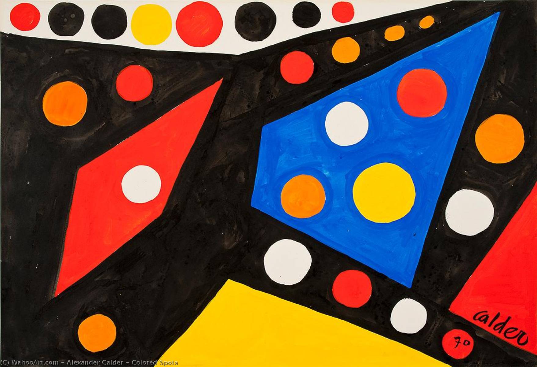 Colored Spots — アレクサンダー・ミルヌ・カルダー