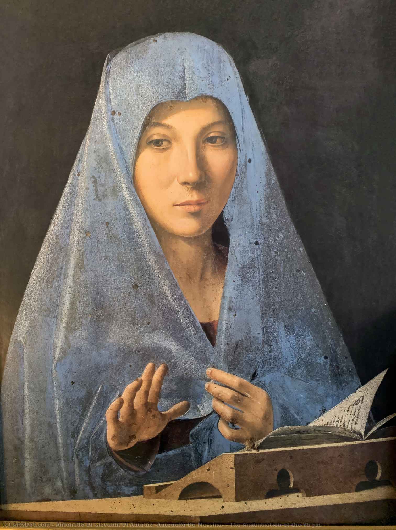 The Annunciation Of The Virgin — Antonello Di Giovanni Di Antonio (antonello Da Messina)