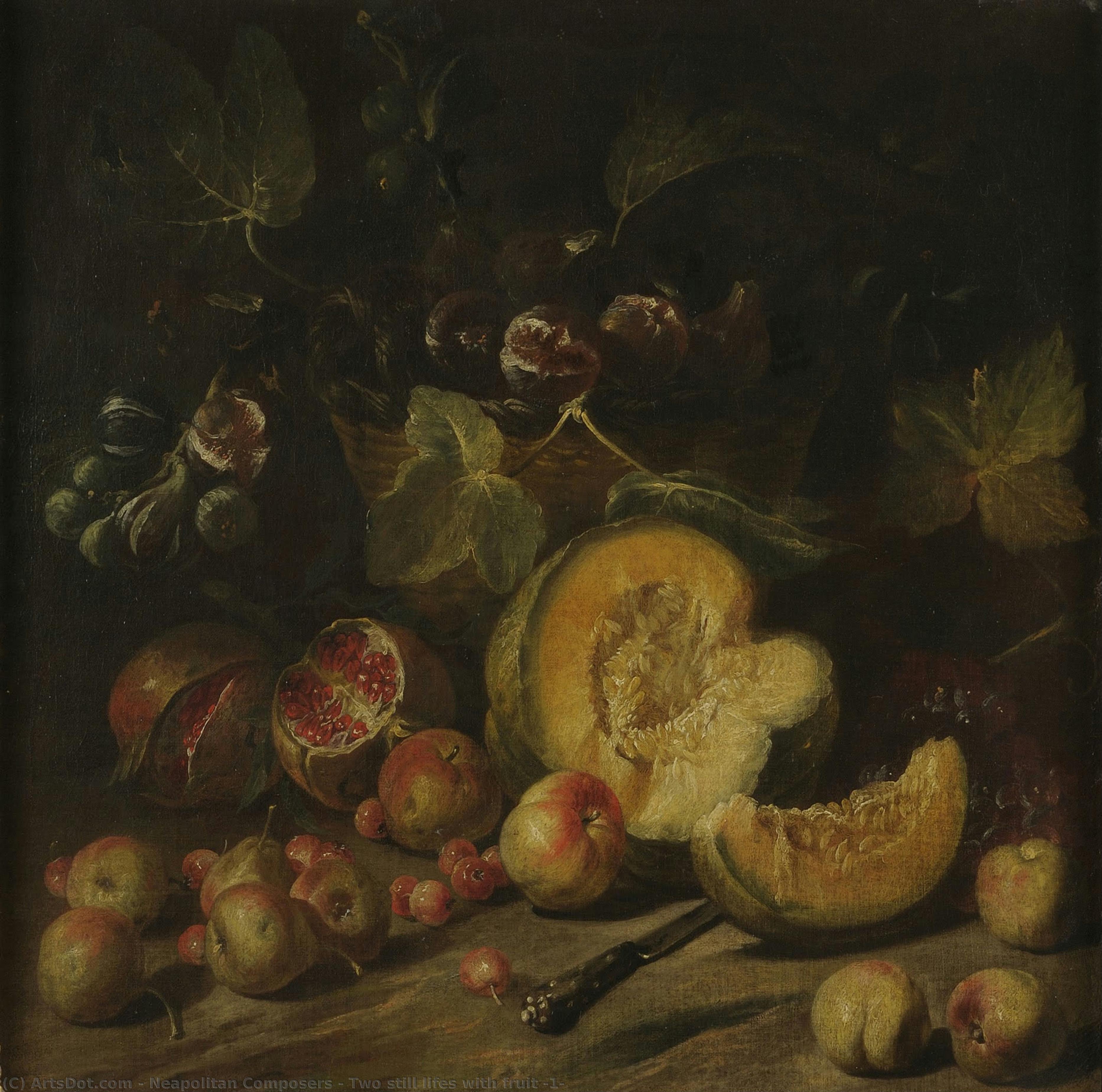 Two Still Lifes With Fruit (1) — Neapolitan Composers