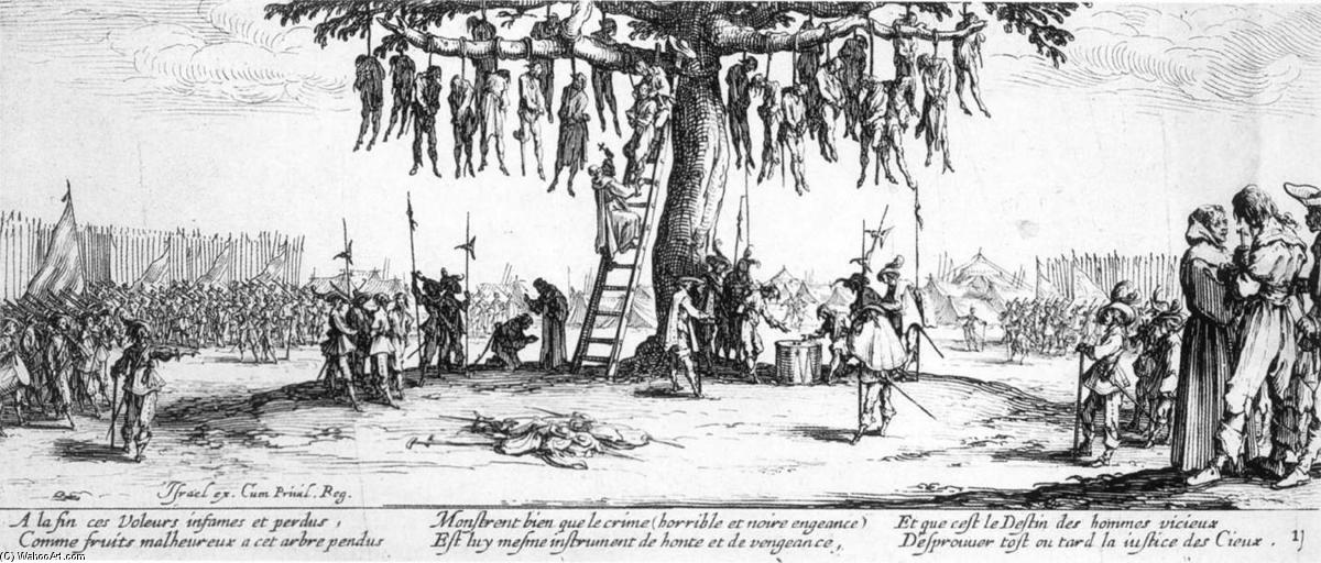 Scene From The Grandes Misères De La Guerre — Jacques Callot