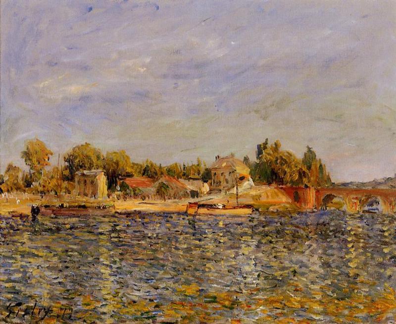 Puente De Sèvres — Alfred Sisley