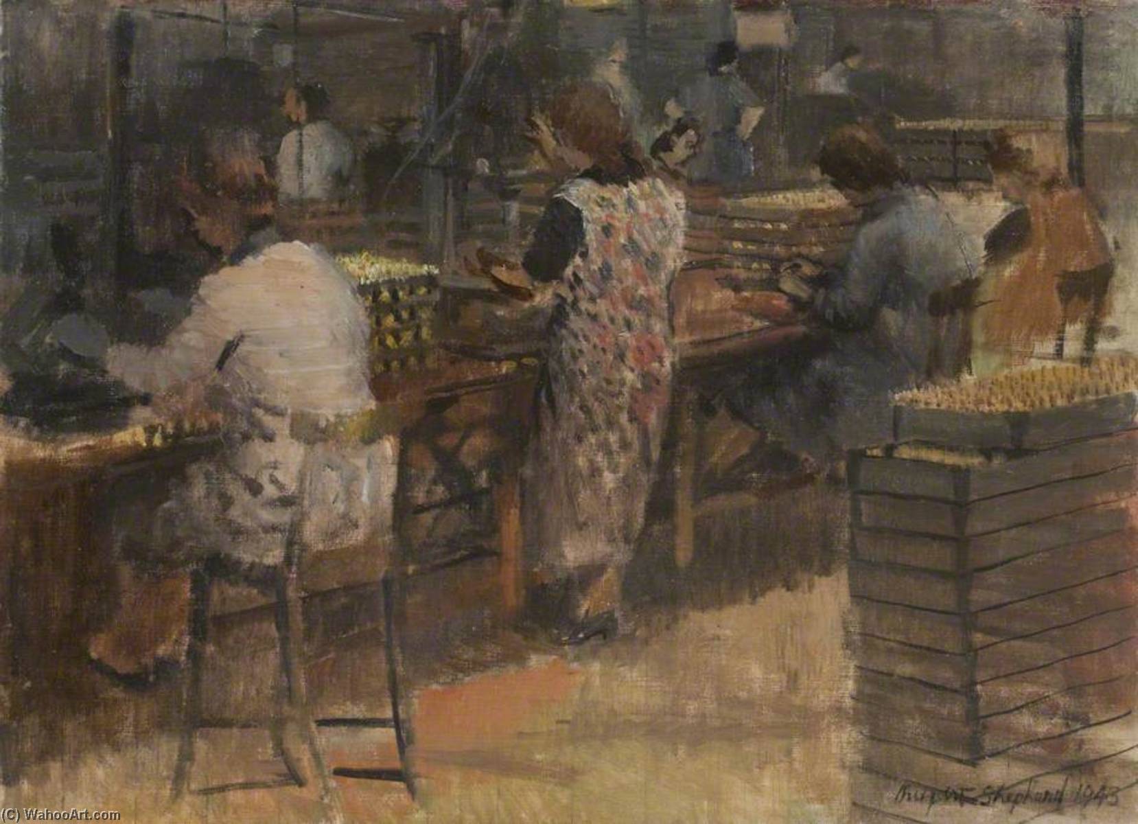 Women In Industry Girls Drilling — Rupert Shephard