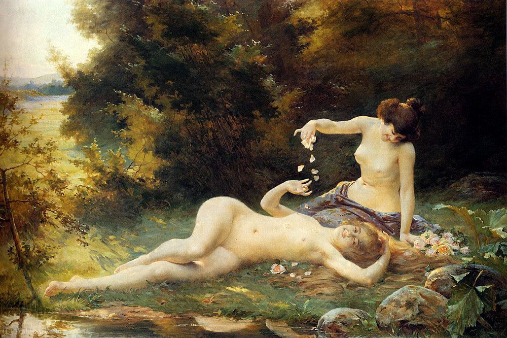 Thivet Antoine Auguste Springtime — Charles-victor Thirion