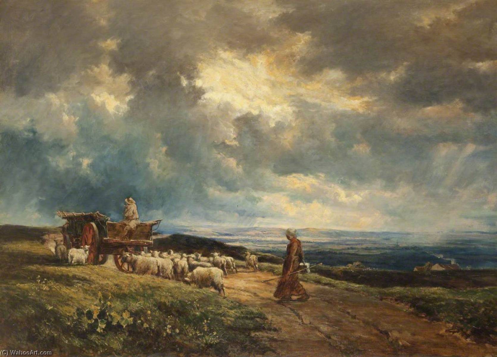 Struggling Light — Herbert Edwin Pelham Hughes Stanton