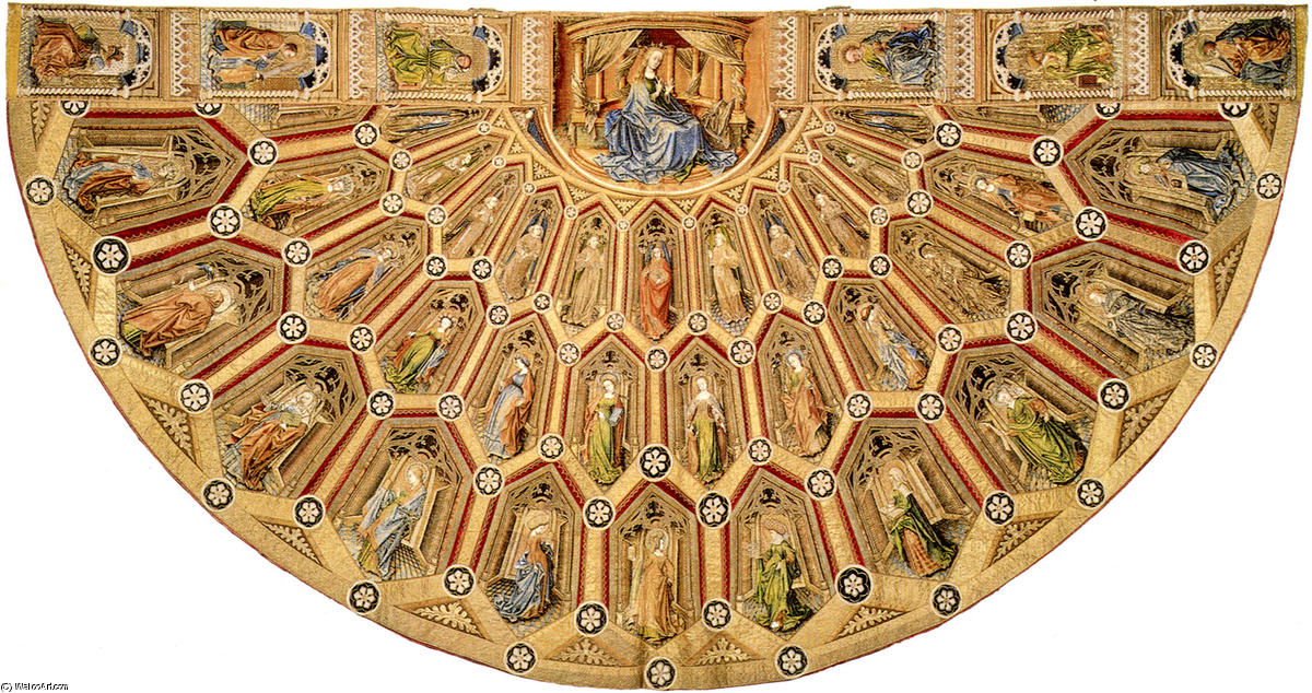 Cope Of Mary — Robert Campin (master Of Flemalle)