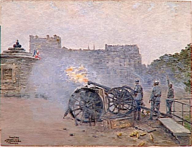 Le Dernier Coup De Canon Aux Invalides, Le Jour De La Signature De La Paix, 28 Juin 1919 — Joseph-félix Bouchor