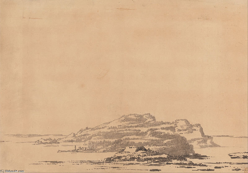 Fantastic Landscape — Alexander Cozens