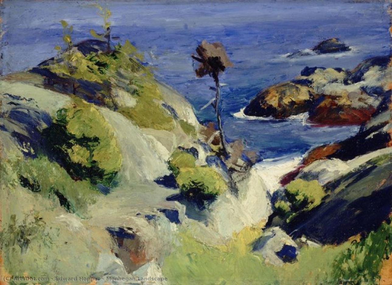 Monhegan Landscape — Эдвард Хоппер