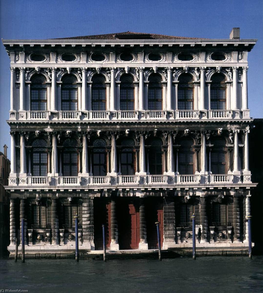 Ca' Rezzonico Façade — Giorgio Massari
