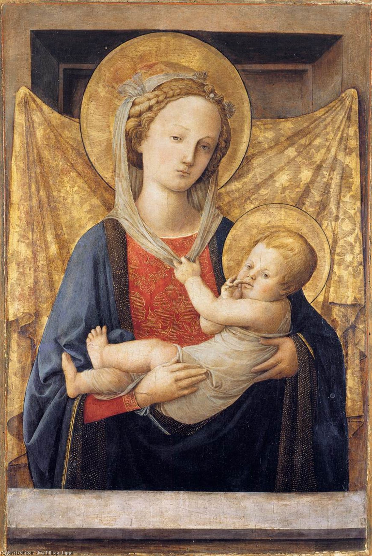Madonna And Child — Filippo Di Tommaso Lippi