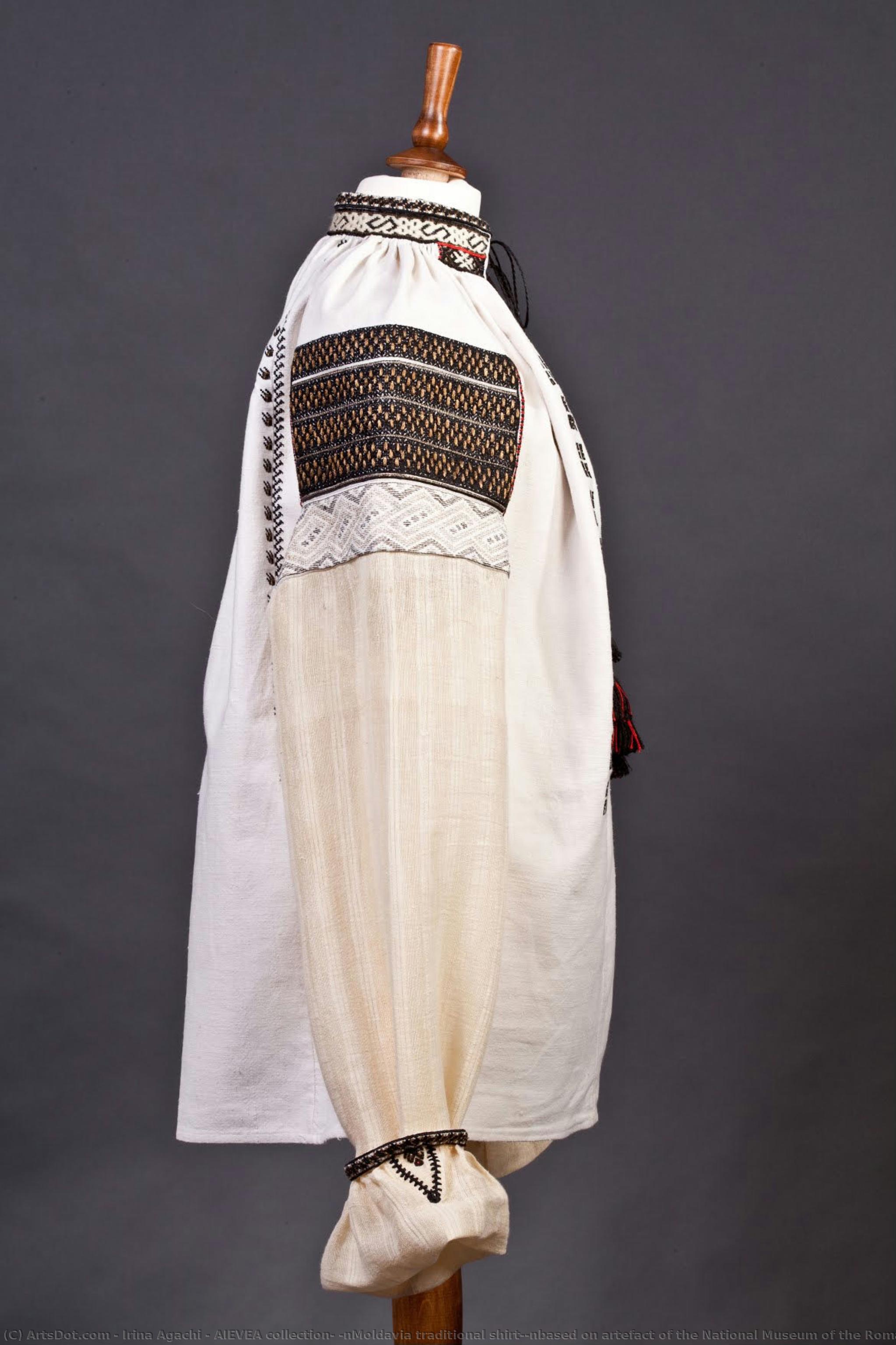 Aievea Collection; \nmoldavia Traditional Shirt;\nbased On Artefact Of The National Museum Of The Romanian Peasant — Irina Agachi