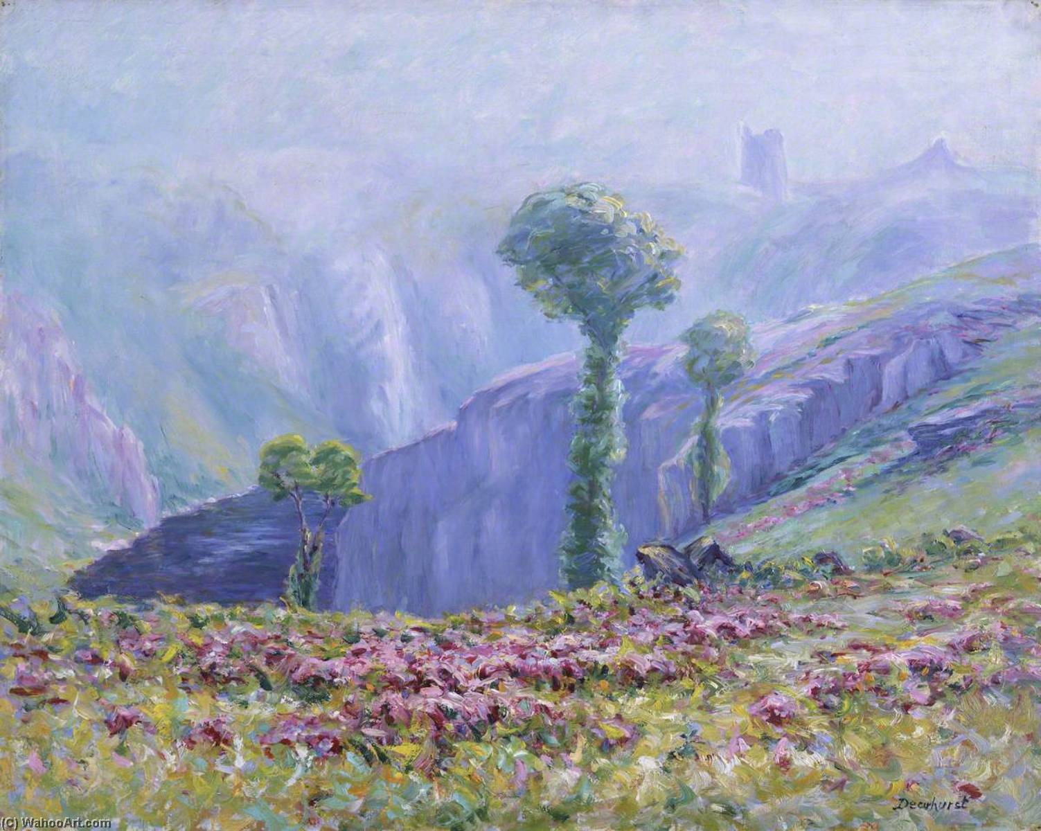 Summer Mist, Valley Of La Creuse — Wynford Dewhurst