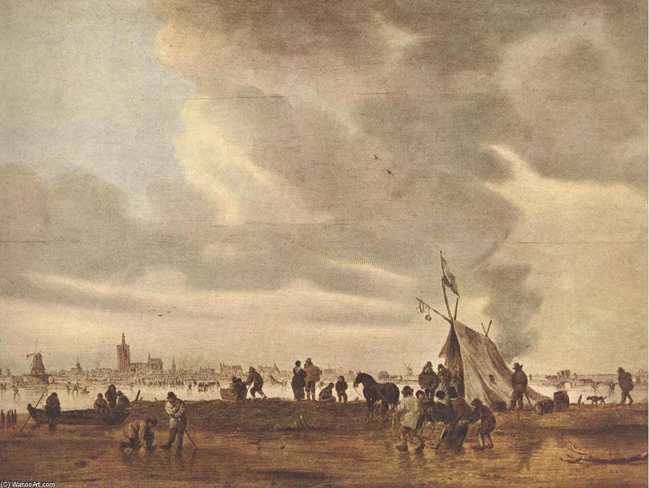 View Of The Hague In Winter — Jan Josephszoon Van Goyen