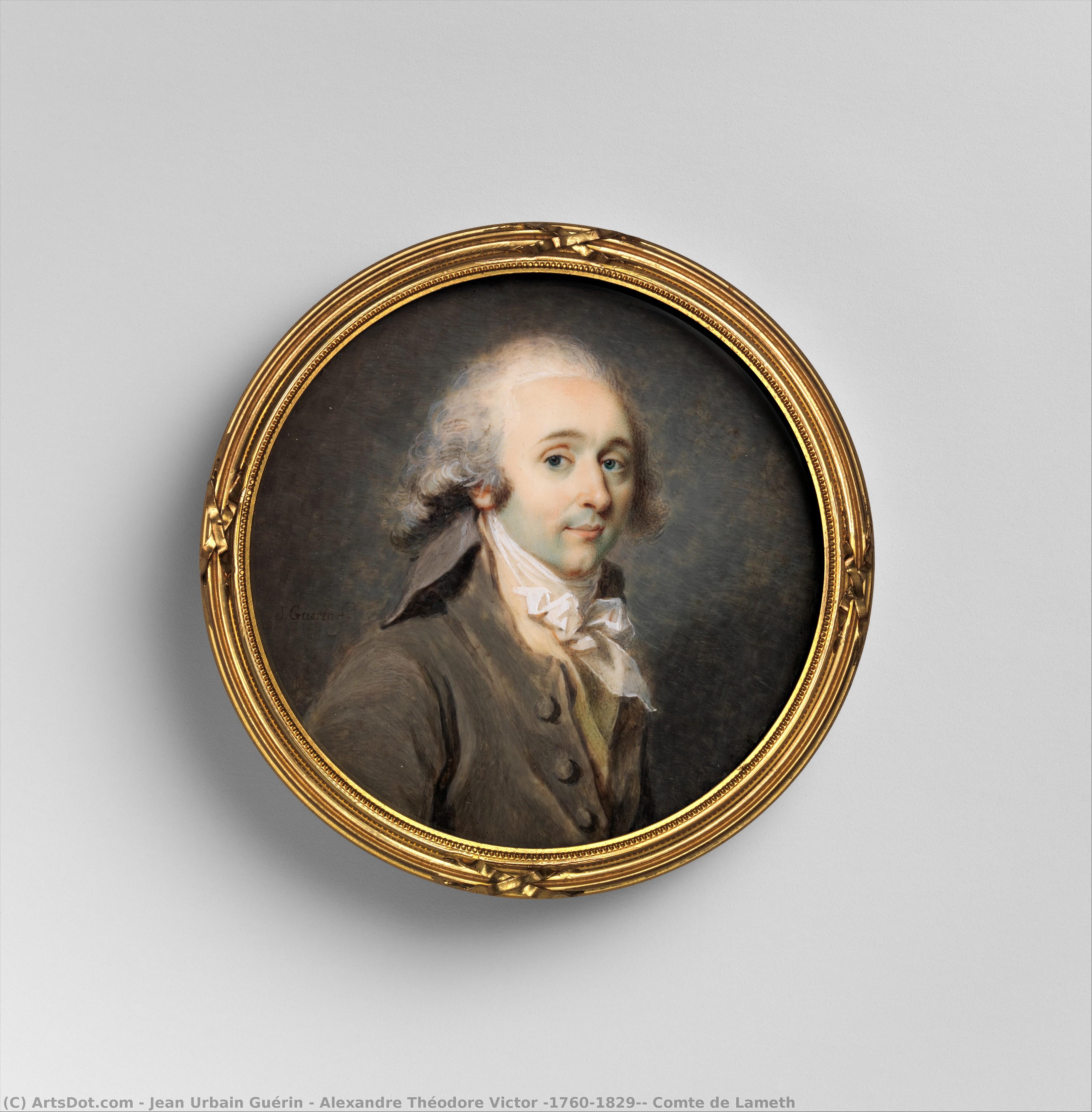 Alexandre Théodore Victor (1760–1829), Comte De Lameth — Jean Urbain Guérin
