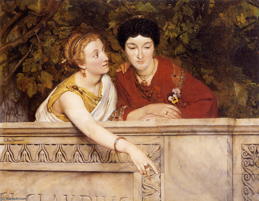 Gallo Roman Women — Lourens Alma Tadema
