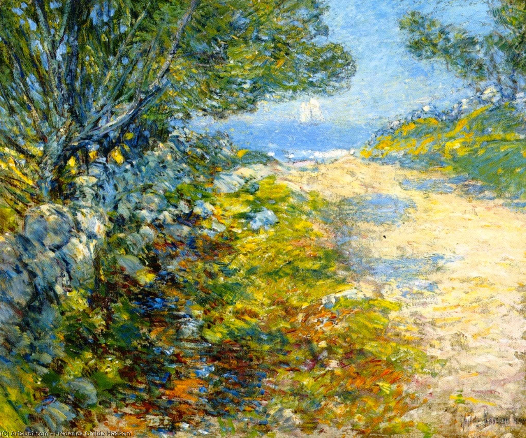 Road To The Sea — Frederick Childe Hassam