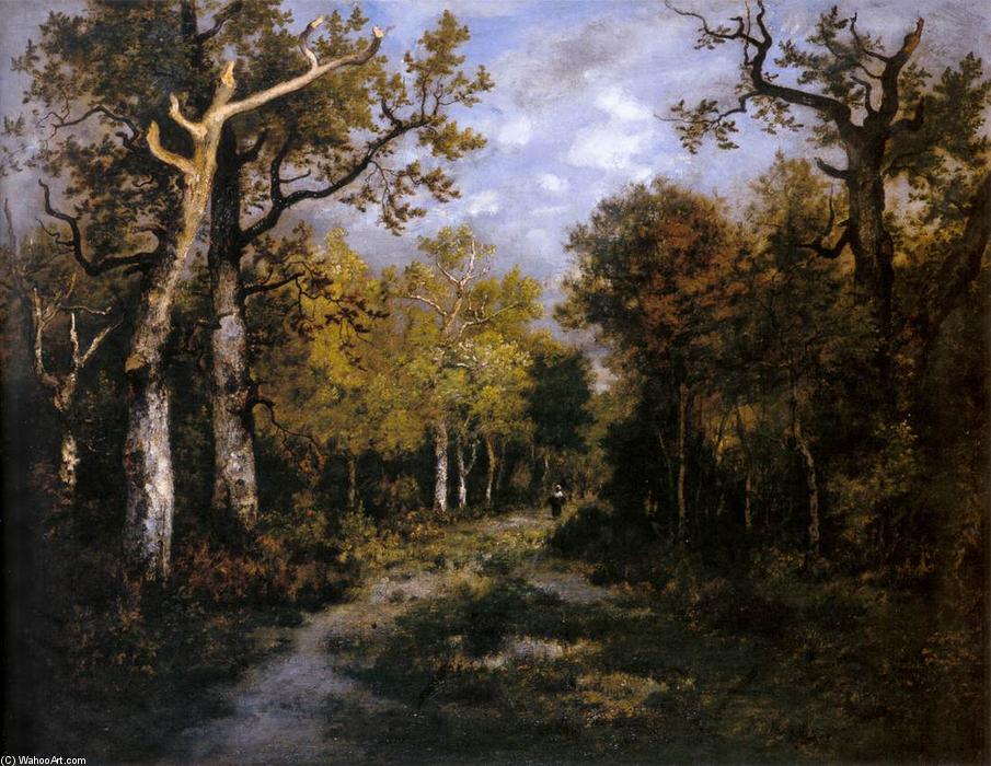 The Forest In Fontainebleau — Narcisse Diaz De La Peña