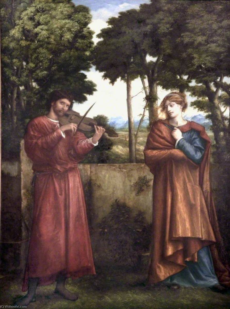 The Violin Player — Charles Fairfax Murray