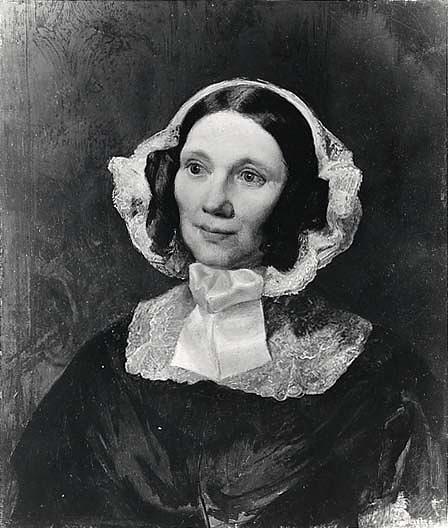 Frau Maria Schulten Lottner (1794 1865), (painting) — Emanuel Gottlieb Leutze