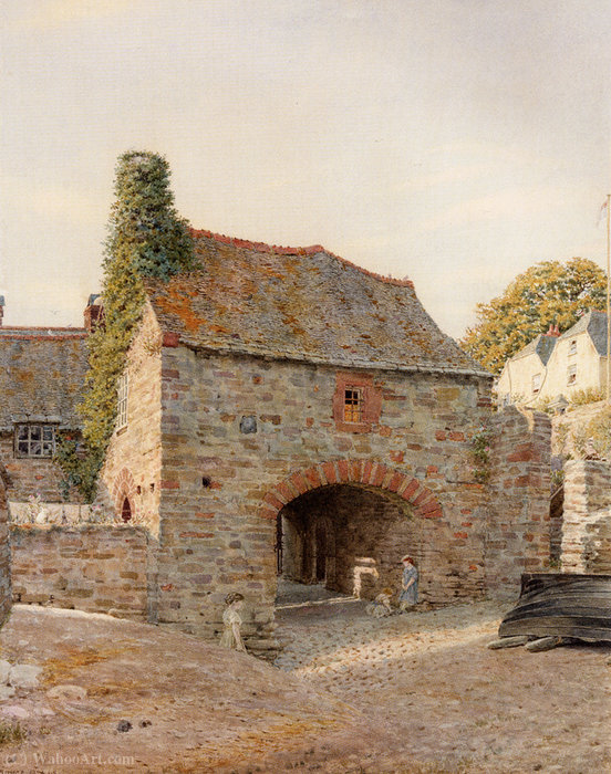 Old Buildings At Kingswear South Devon — George Price Boyce