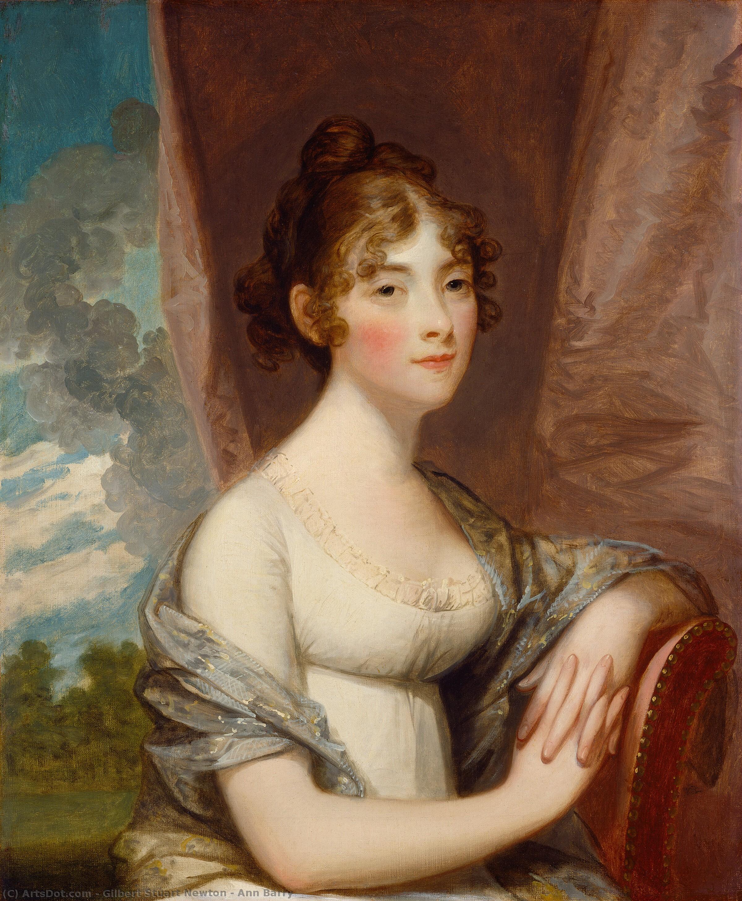 Ann Barry — Gilbert Stuart Newton