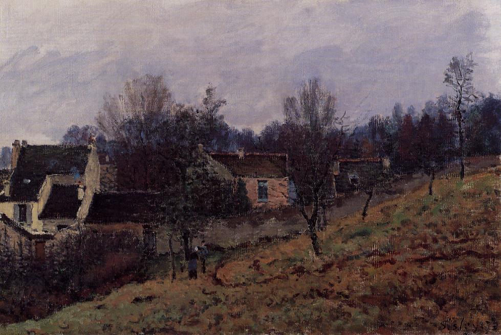 Autumn In Louveciennes — Alfred Sisley