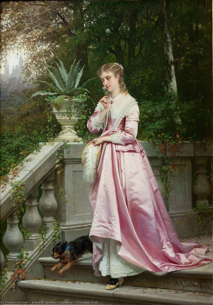 Morning Walk — Hendrik Jacobus Scholten