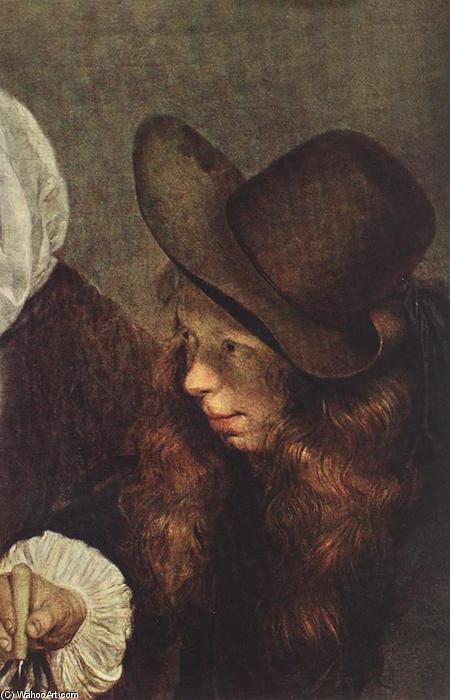 The Glass Of Lemonade (detail) — ゲラルト・テル・ボルホ