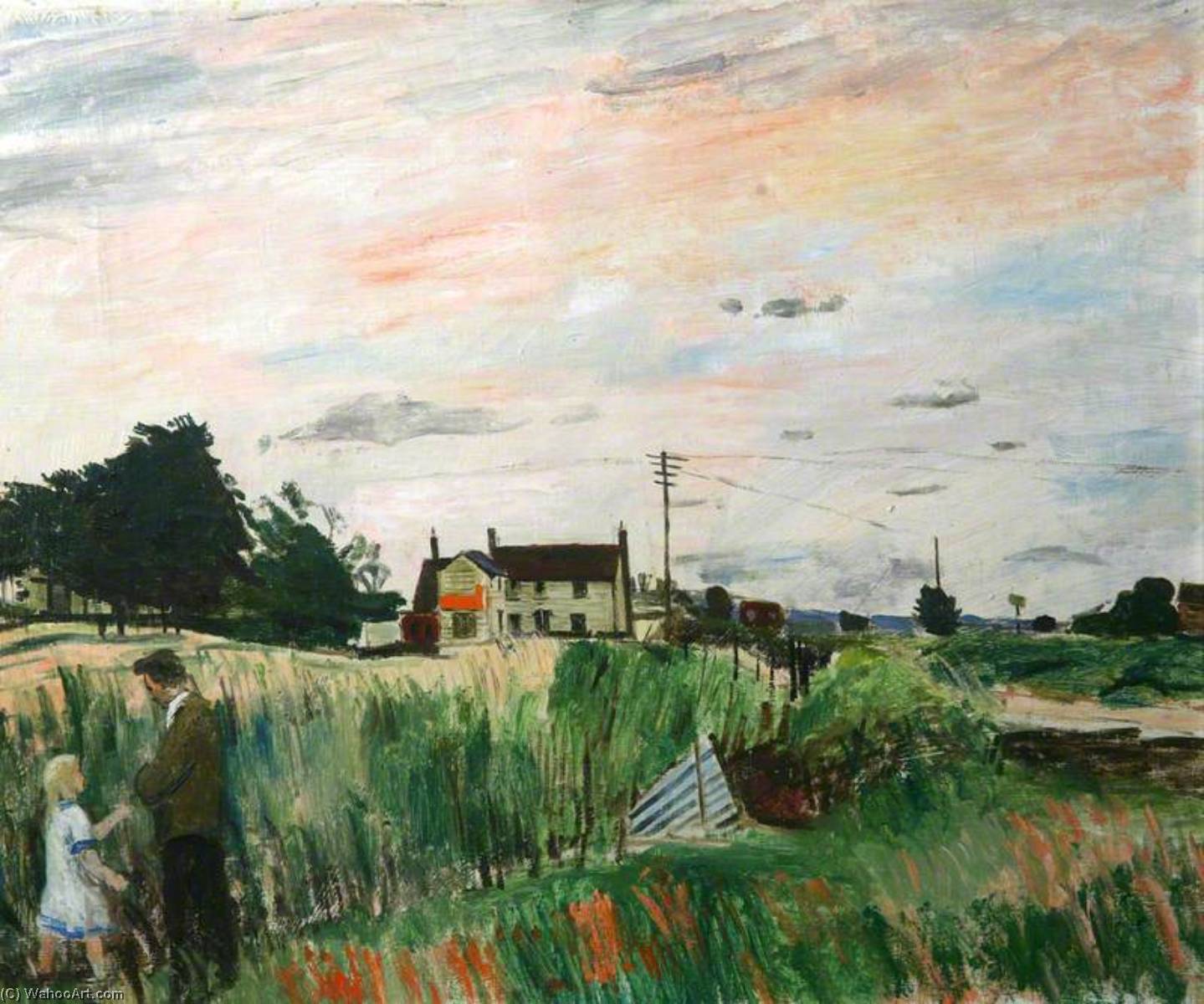 From Robert Buhler's Cottage — Carel Victor Morlais Weight