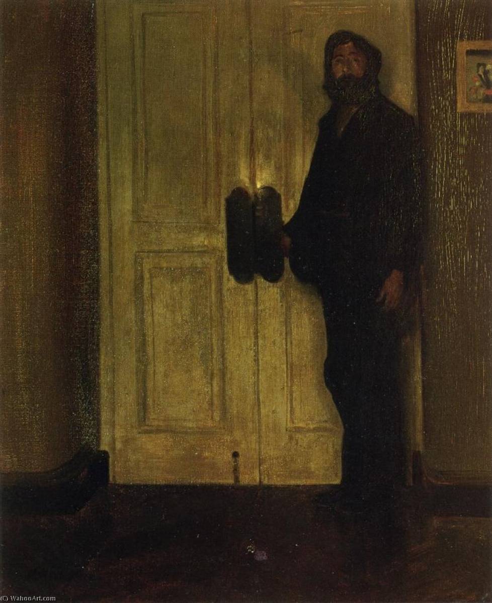 Man At The Door — Alfred Henry Maurer