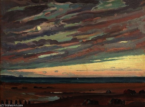 Sea At Sunset — Джеймс Диксон Иннес
