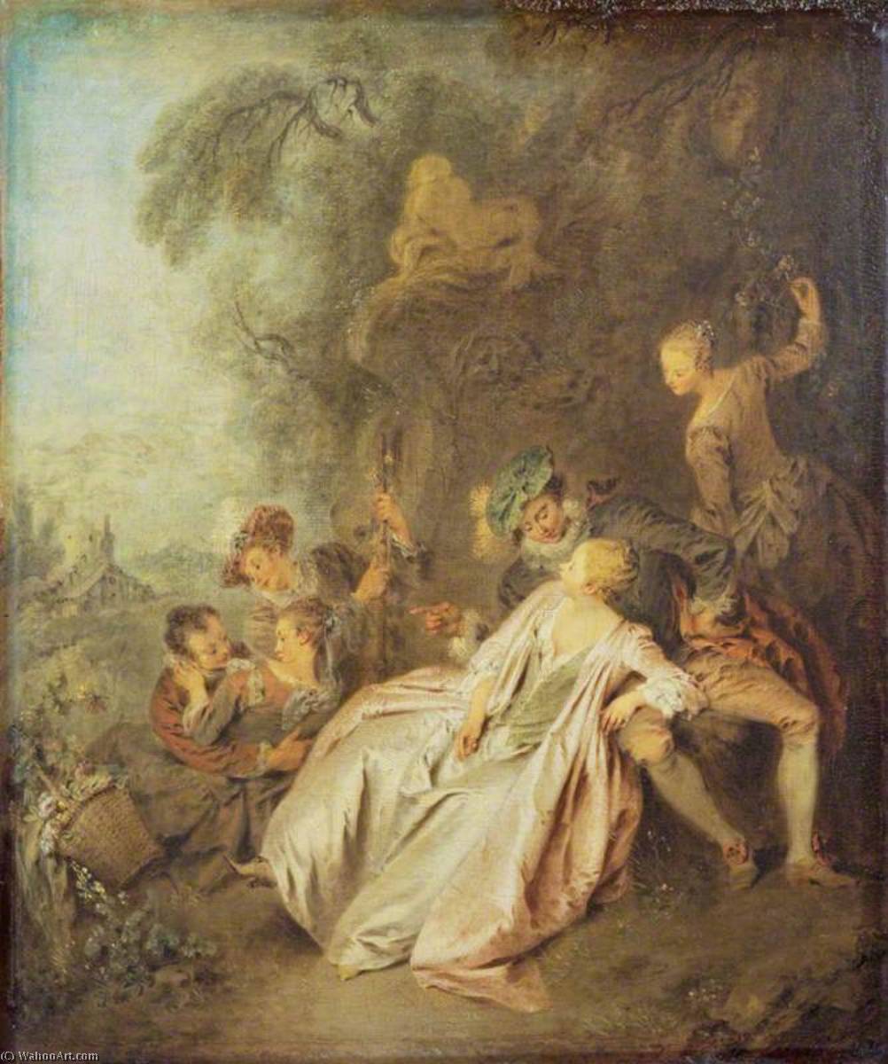 A Gallant Conversation — Jean-baptiste Pater