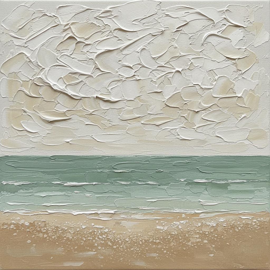 Ethereal Strata Of Sage And Sand In A Singular Sculptural Landscape — David Moreau