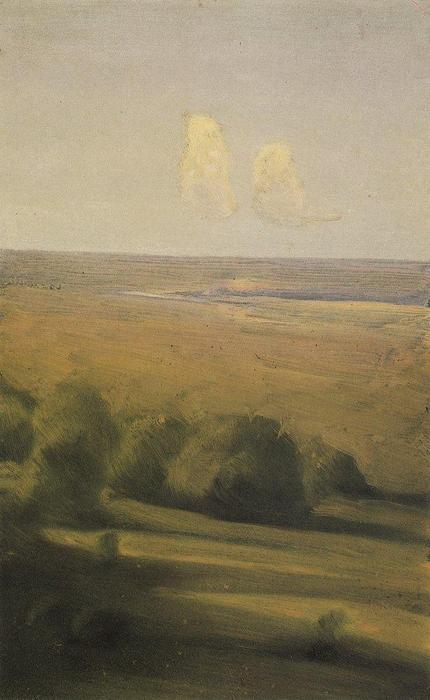 Evening In The Steppe — Arkhip Ivanovich Kuindzhi