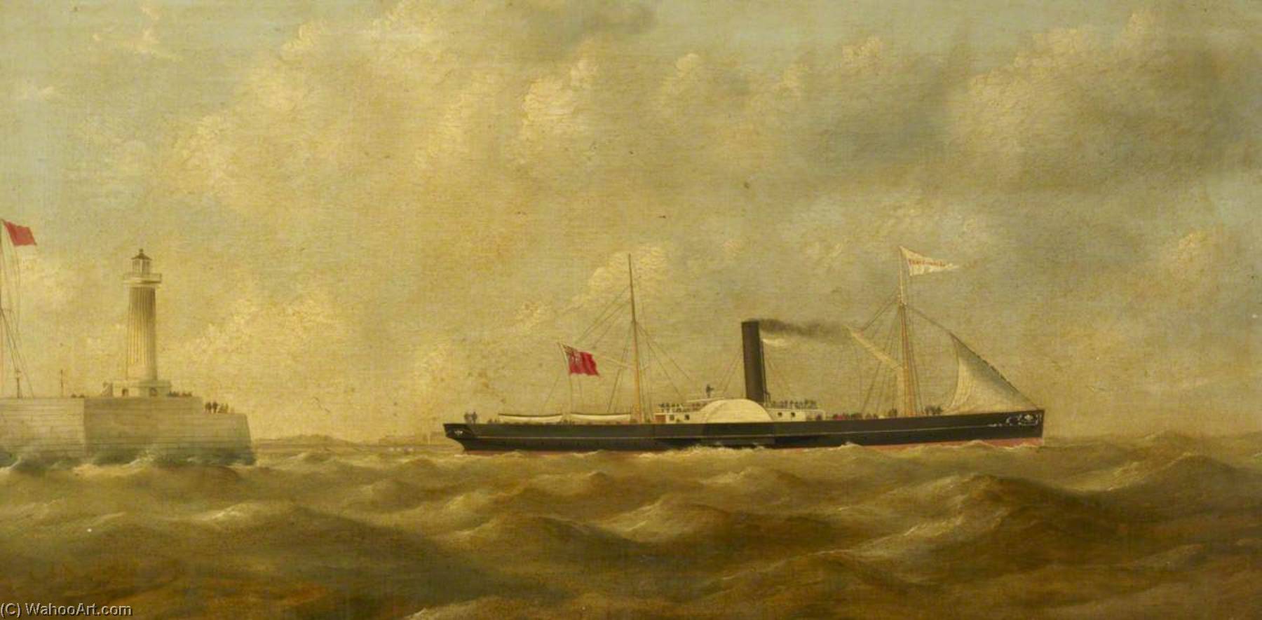 The Paddle Steamer 'prince Of Wales' — George Mears