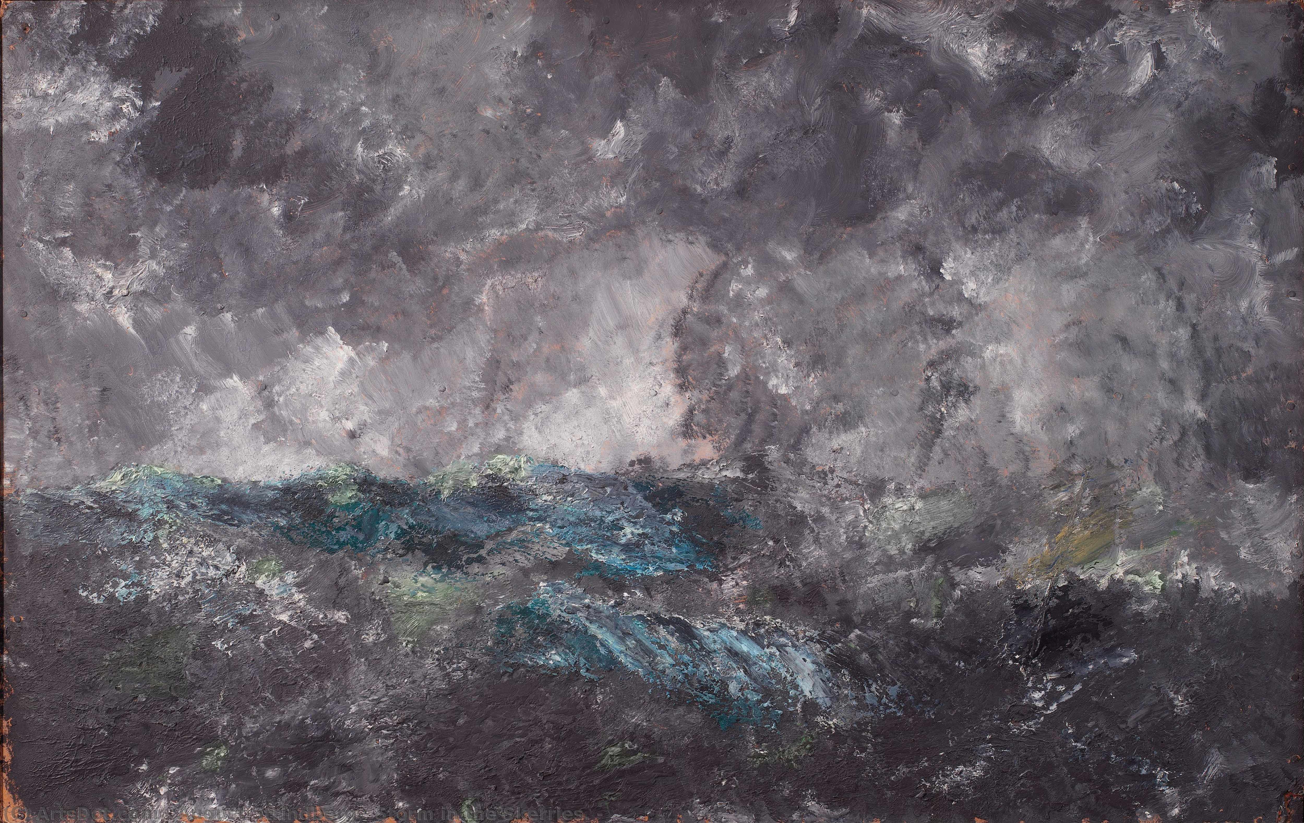 Storm In The Skerries. — August Strindberg