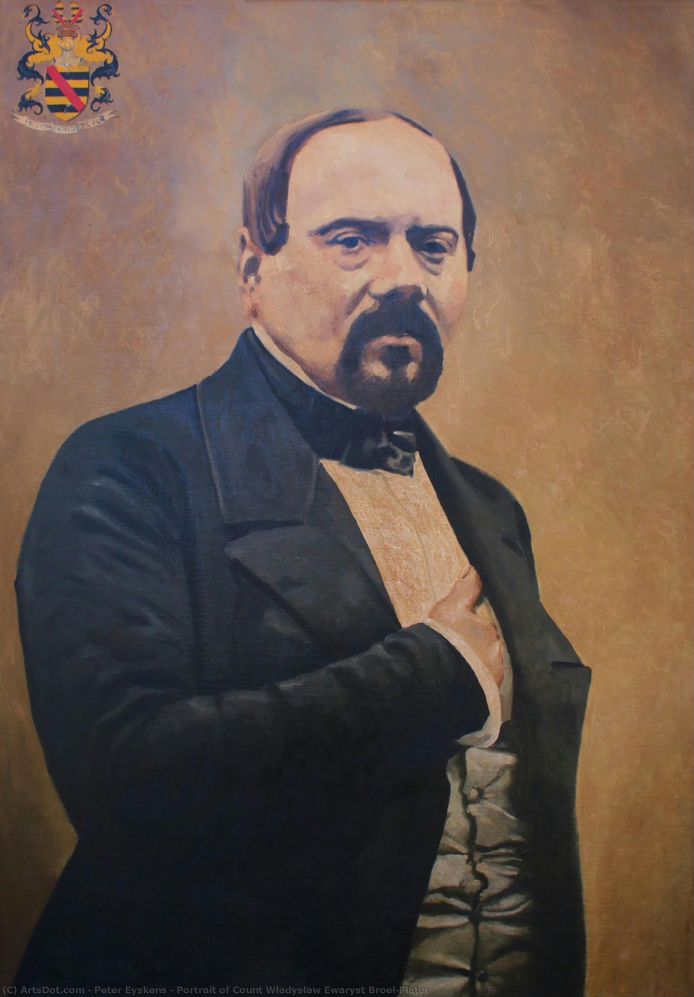 Portrait Of Count Władysław Ewaryst Broel-plater — Peter Eyskens