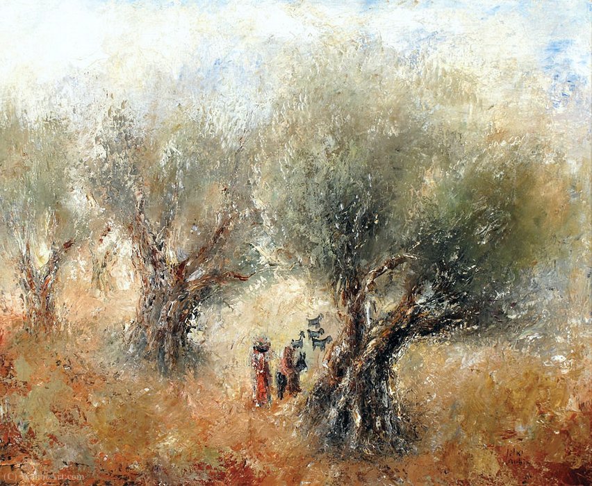 The Way To Safed — Reuven Rubin