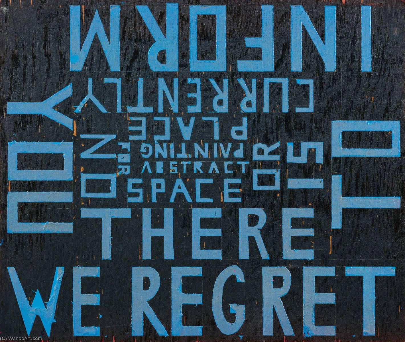We Regret To Inform You There Is Currently No Space Or Place For Abstract Painting — Jules De Balincourt